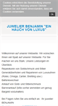 Mobile Screenshot of juwelier-benjamin.eu